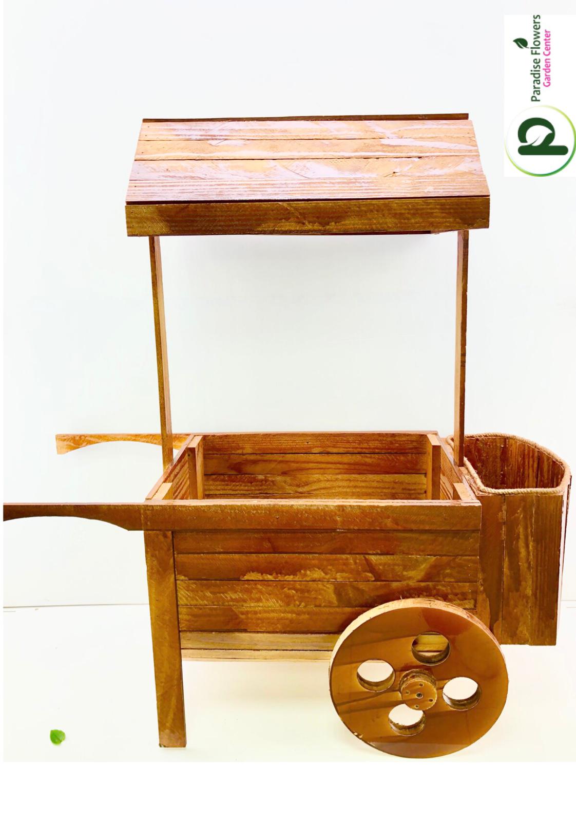 Big Wagon with Umbrella Hardwood Casing
