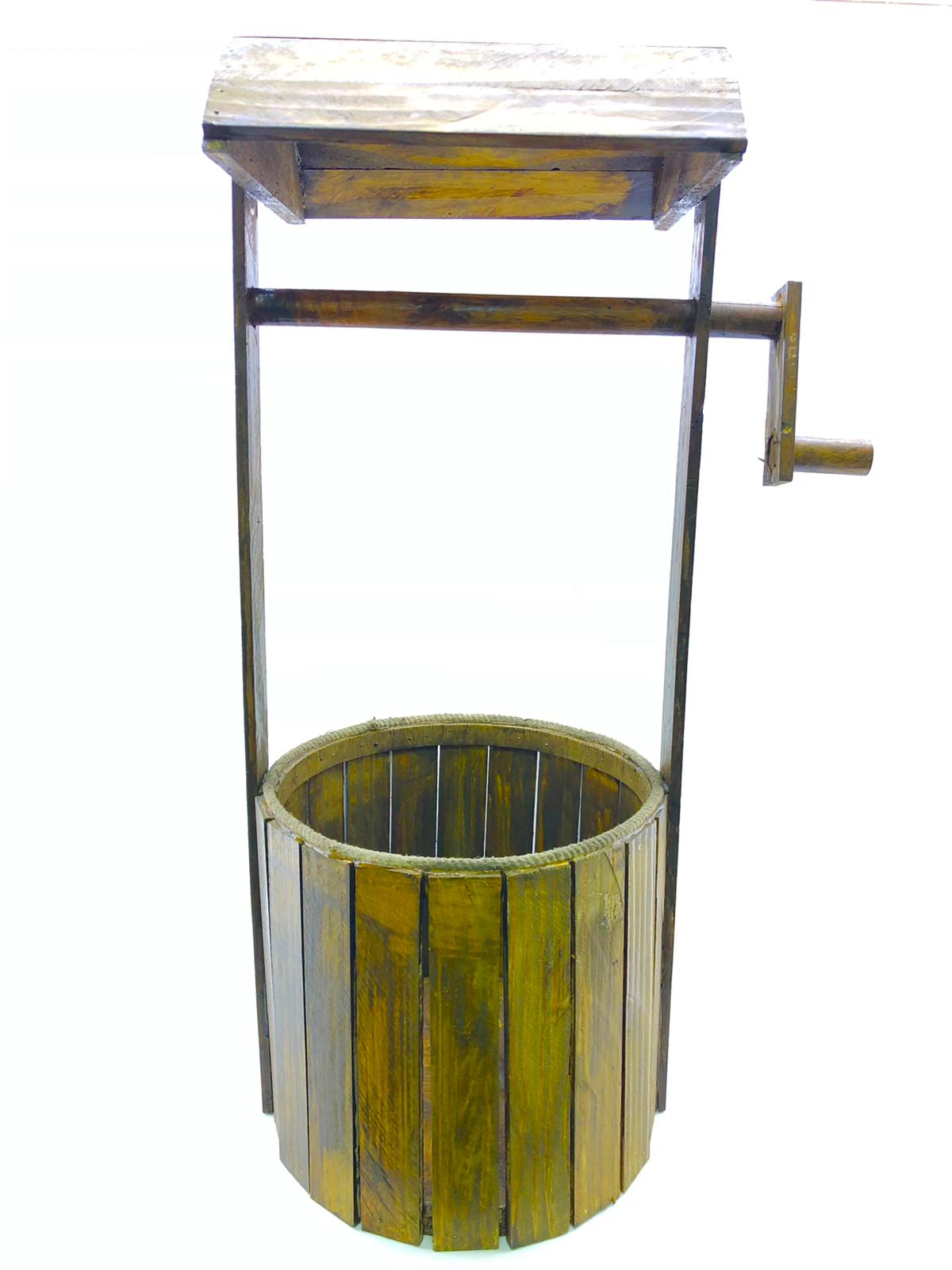 HardWood Pot Casing (Well with Umbrella)