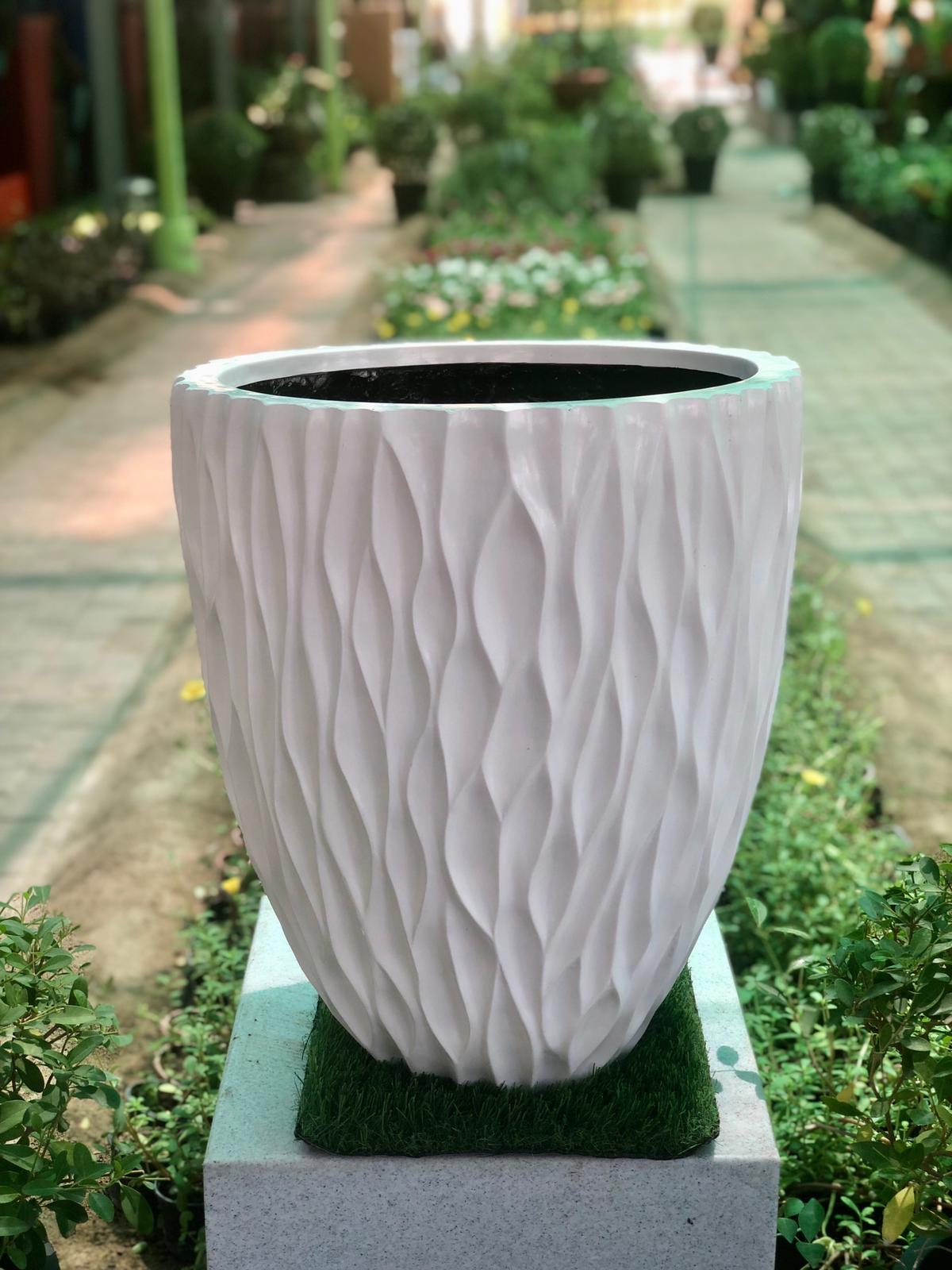 GRP Fiber Pots (Tower Wriggle S) 37x18x52