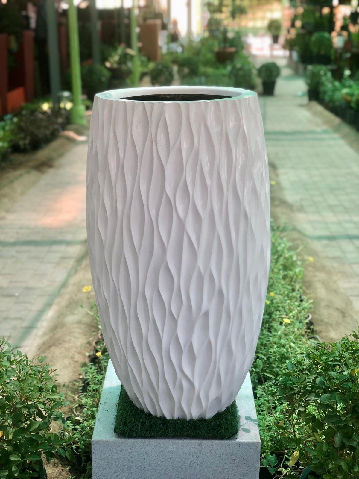 GRP Fiber Pots (Tower Wriggle Ver B) 29x21x79