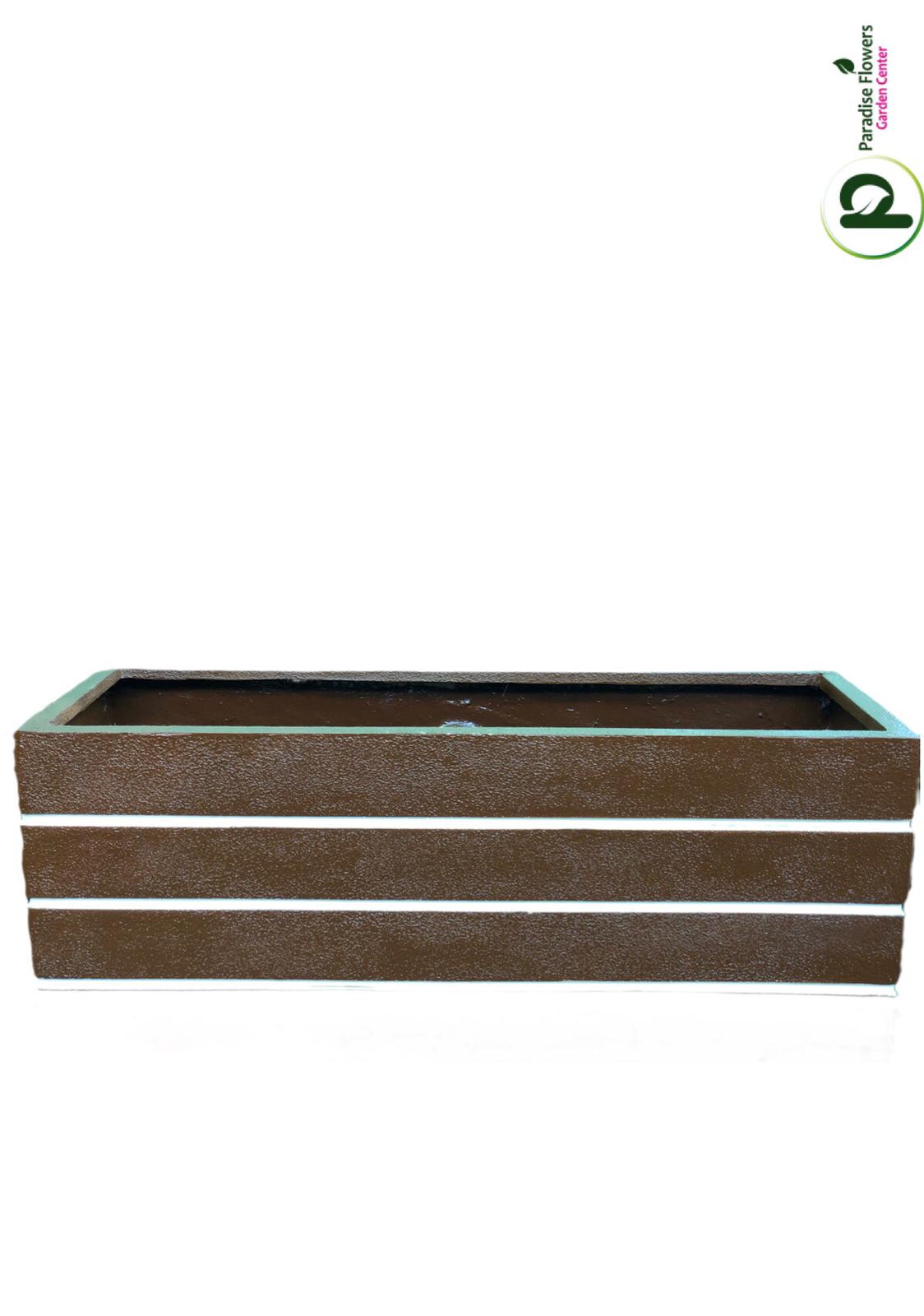 GRP Fiber Wood Design 100x40x40 (Oil Finish)